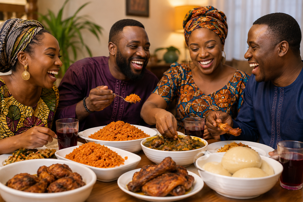 african eating